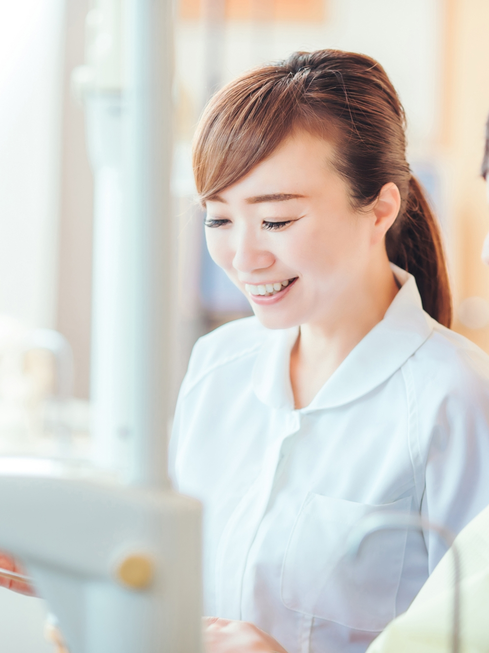 女性職員の写真